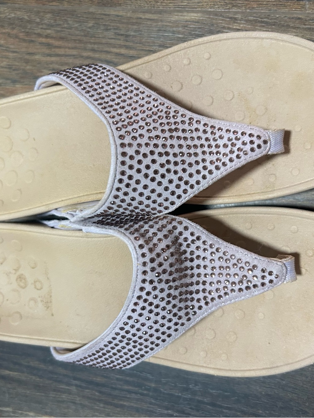 Vionic Embellished Thong Sandals